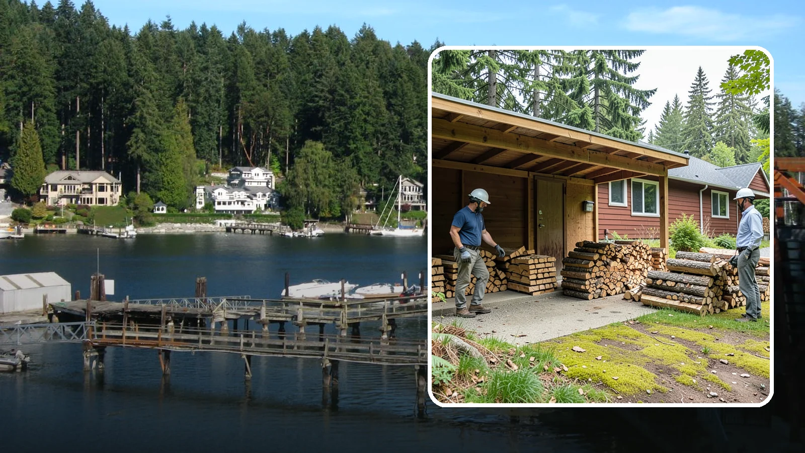Firewood Quality Inspection in Gig Harbor, Pierce County, WA - Our firewood quality inspection evaluates your wood for dryness, sizing, and cleanliness so you get exactly what you paid for.
