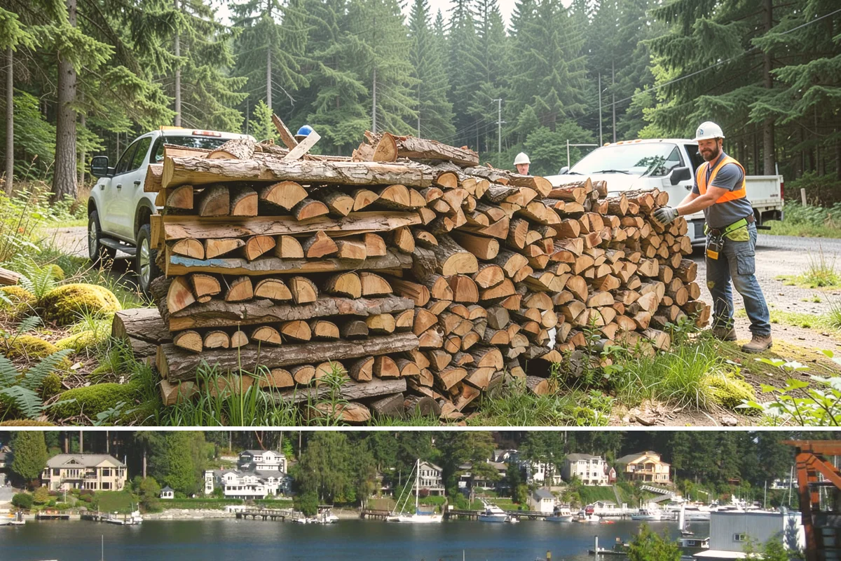 Firewood Quality Inspection in Gig Harbor, Pierce County, WA - Useful year-round, and especially before winter when you want to verify your heating supply.