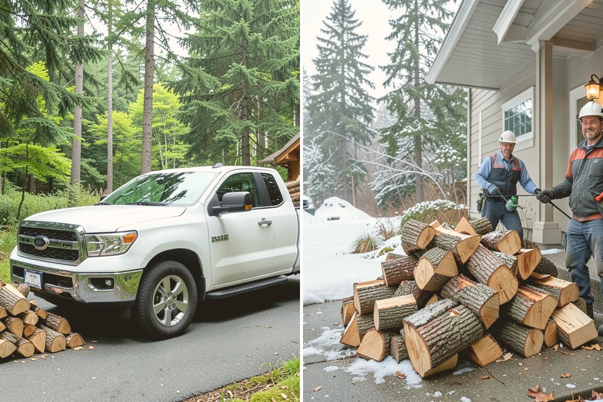 Firewood Quality Inspection in Index, Snohomish County, WA - Arrange an inspection at your location or our yard