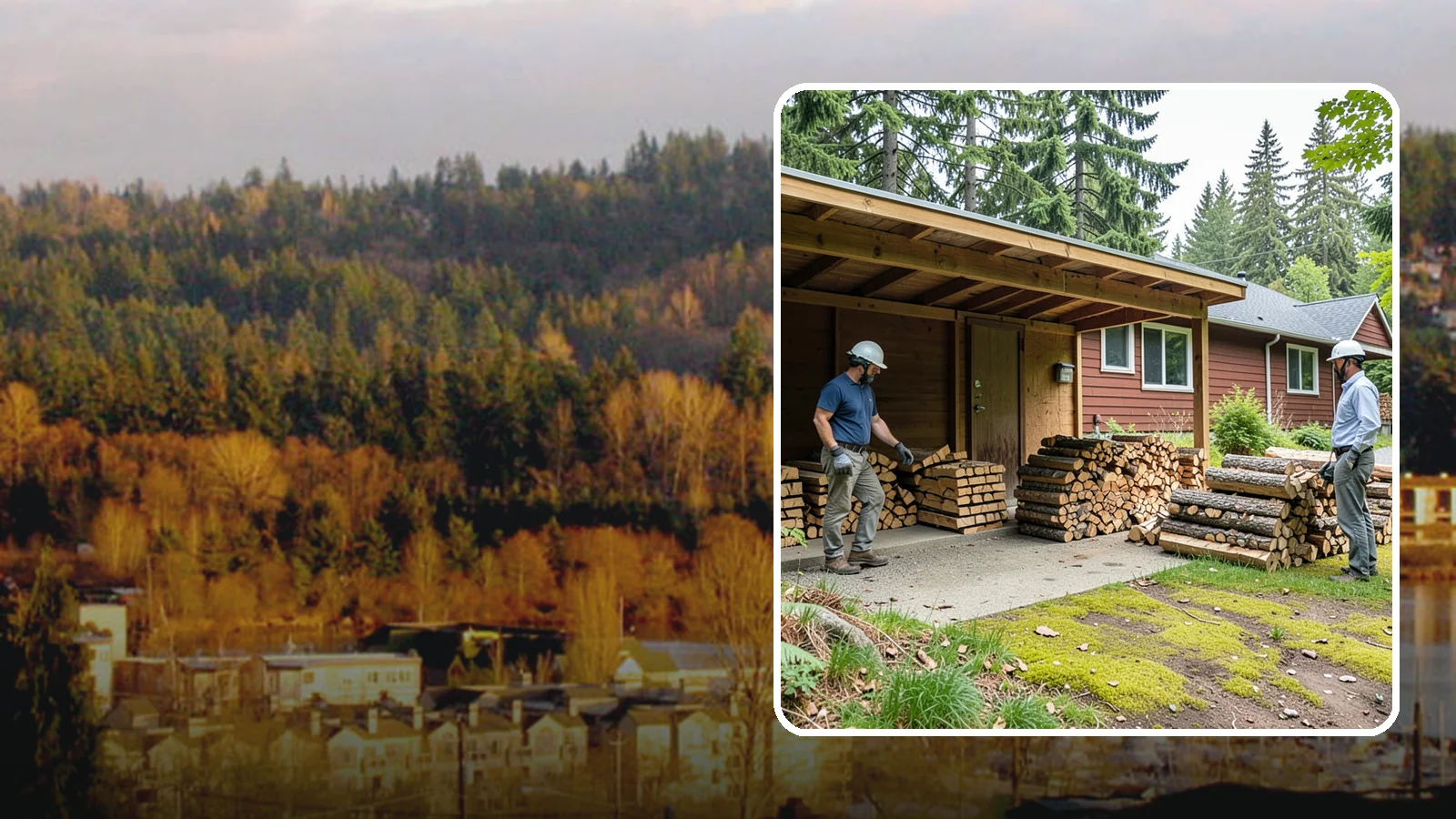Firewood Quality Inspection in Kenmore, King County, WA - Our firewood quality inspection evaluates your wood for dryness, sizing, and cleanliness so you get exactly what you paid for.