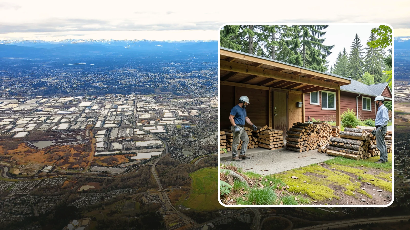 Firewood Quality Inspection in Kent, King County, WA - Our firewood quality inspection evaluates your wood for dryness, sizing, and cleanliness so you get exactly what you paid for.