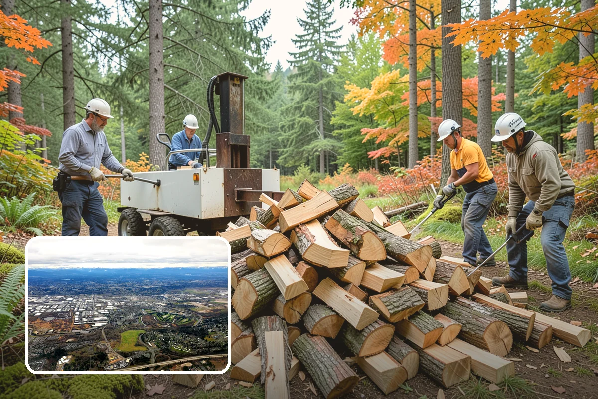 Firewood Quality Inspection in Kent, King County, WA - A complete assessment beyond just moisture