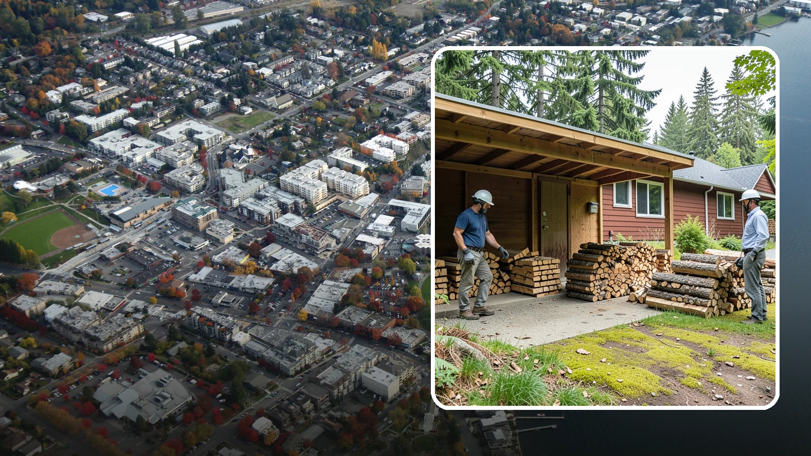 Firewood Quality Inspection in Kirkland, King County, WA - Our firewood quality inspection evaluates your wood for dryness, sizing, and cleanliness so you get exactly what you paid for.