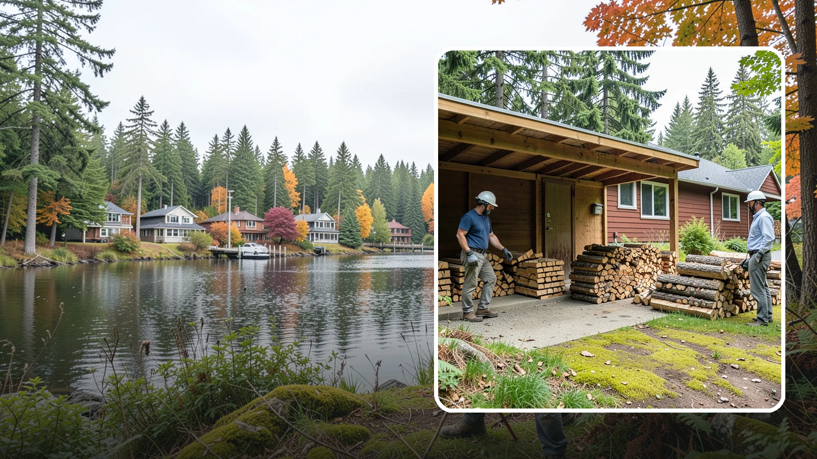 Firewood Quality Inspection in La Conner, Skagit County, WA - Our firewood quality inspection evaluates your wood for dryness, sizing, and cleanliness so you get exactly what you paid for.