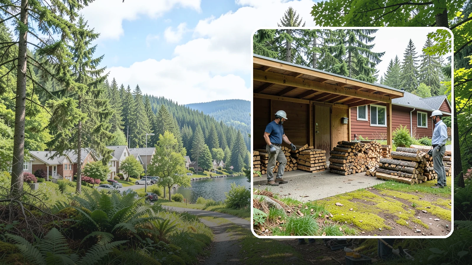 Firewood Quality Inspection in Lake Forest Park, King County, WA - Our firewood quality inspection evaluates your wood for dryness, sizing, and cleanliness so you get exactly what you paid for.