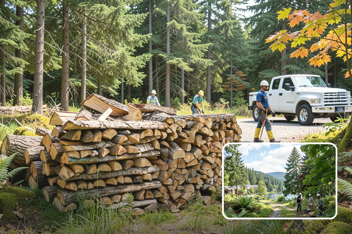 Firewood Quality Inspection in Lake Forest Park, King County, WA - A complete assessment beyond just moisture