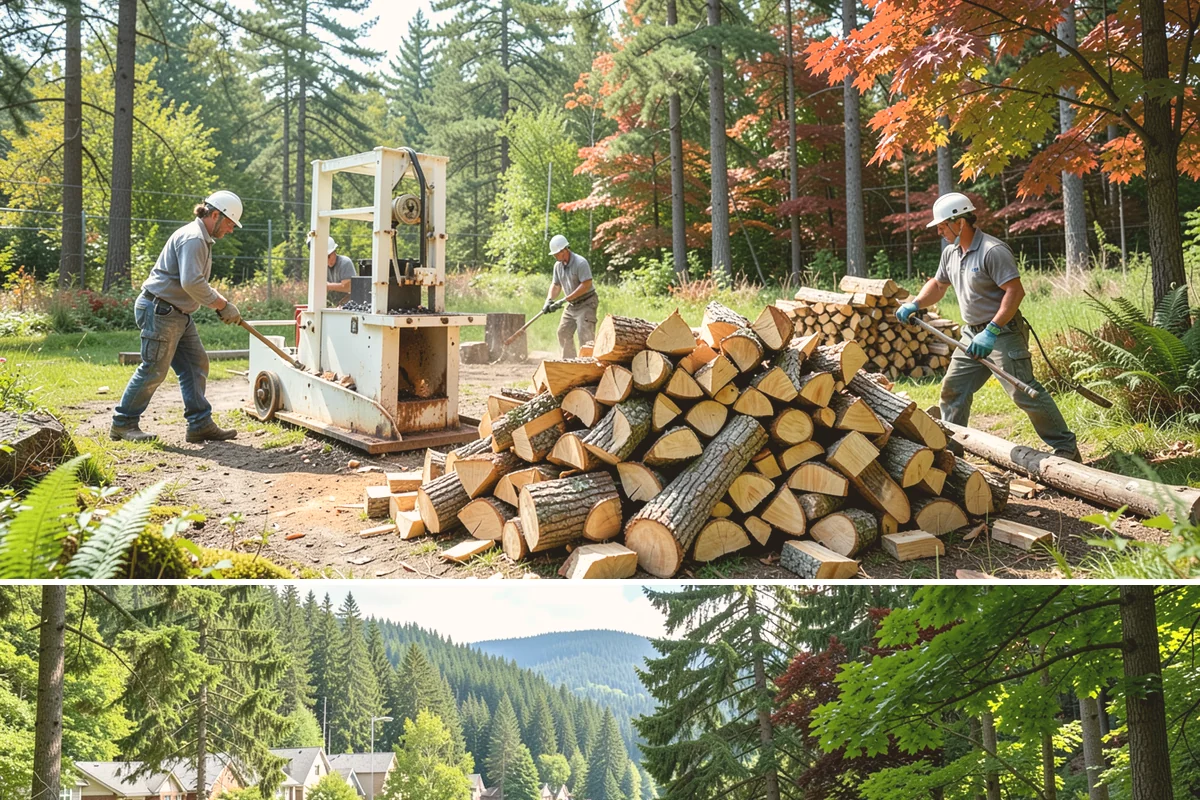 Firewood Quality Inspection in Lake Forest Park, King County, WA - Useful year-round, and especially before winter when you want to verify your heating supply.