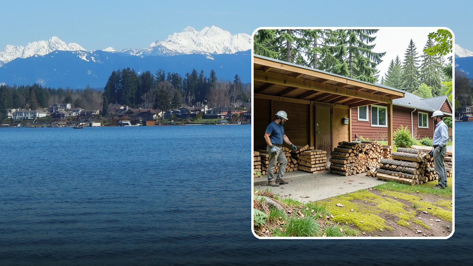 Firewood Quality Inspection in Lake Stevens, Snohomish County, WA - Our firewood quality inspection evaluates your wood for dryness, sizing, and cleanliness so you get exactly what you paid for.