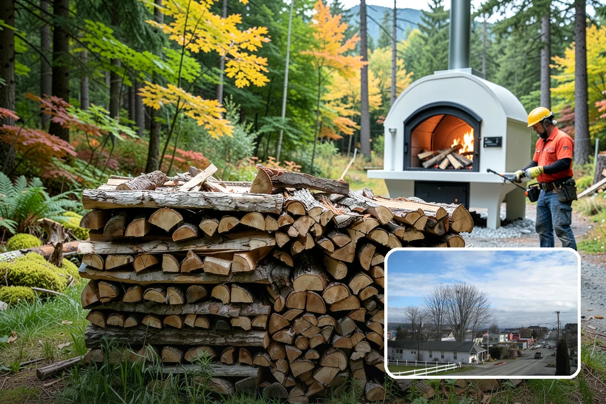 Firewood Quality Inspection in Langley, Island County, WA - A complete assessment beyond just moisture