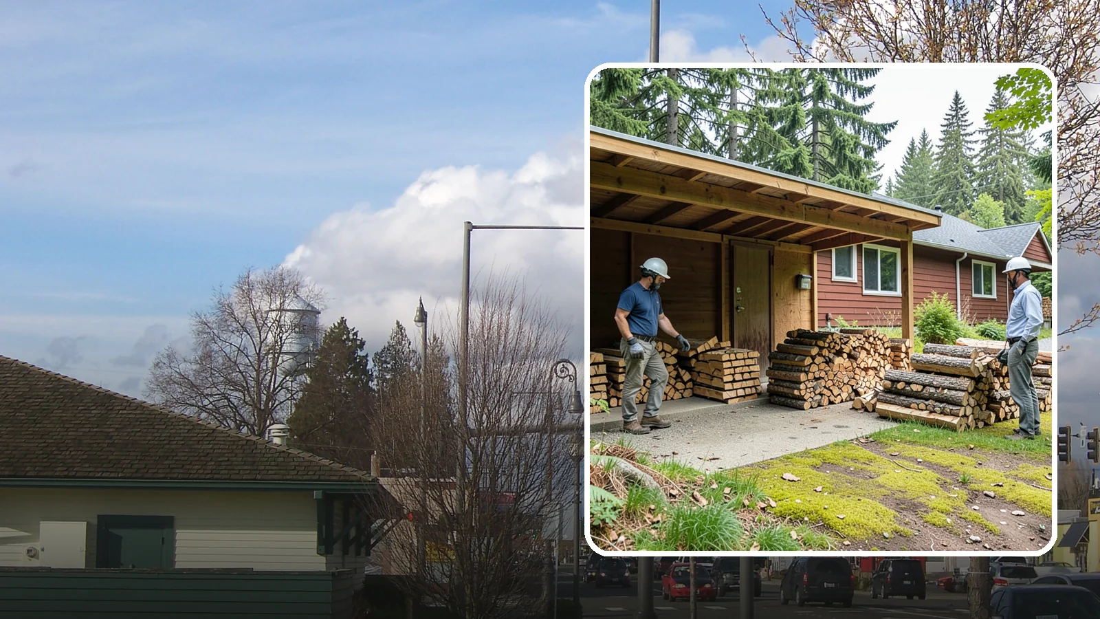 Firewood Quality Inspection in Marysville, Snohomish County, WA - Our firewood quality inspection evaluates your wood for dryness, sizing, and cleanliness so you get exactly what you paid for.