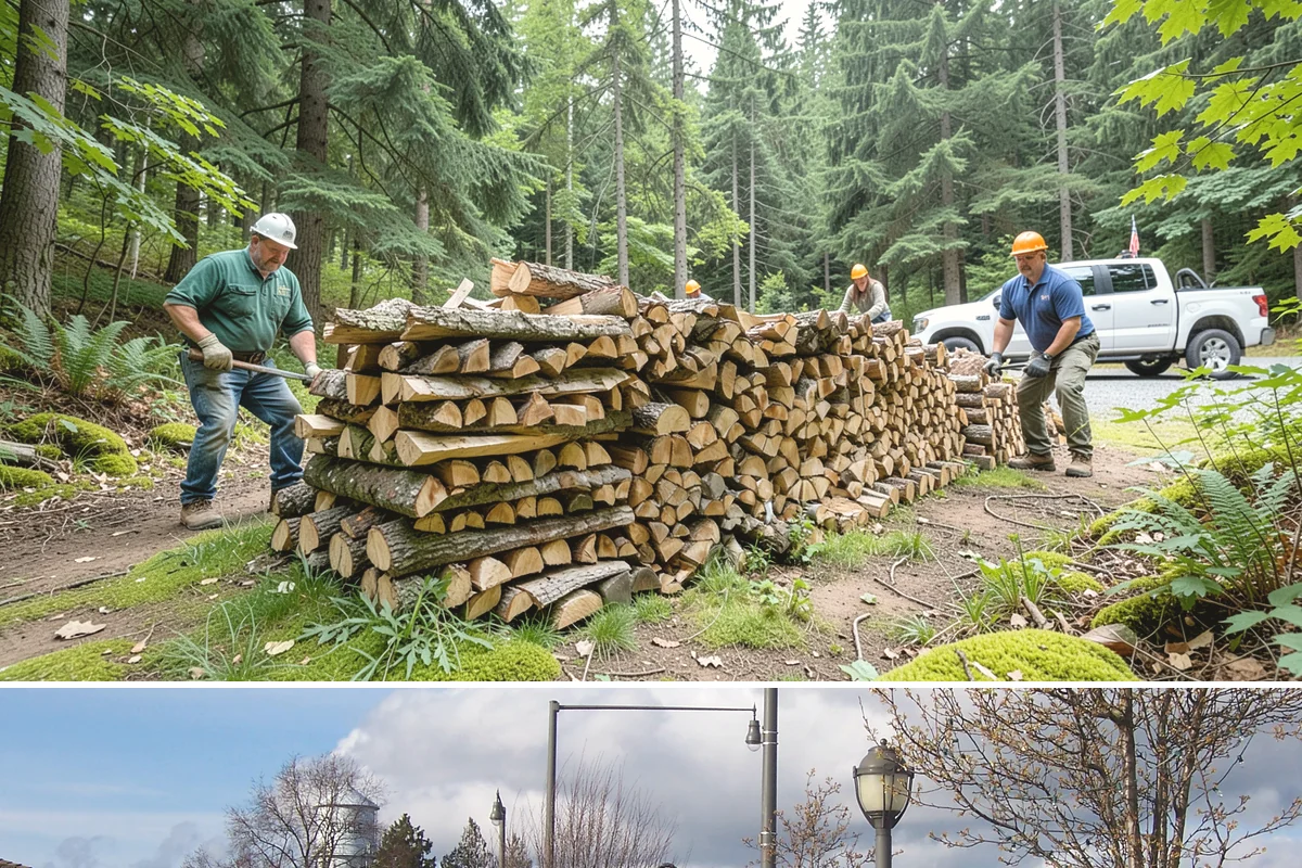 Firewood Quality Inspection in Marysville, Snohomish County, WA - Useful year-round, and especially before winter when you want to verify your heating supply.