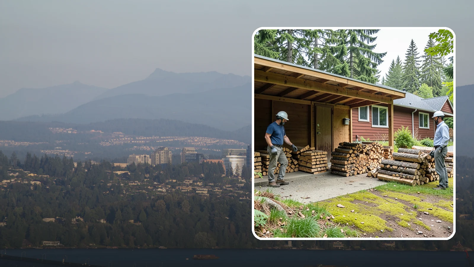Firewood Quality Inspection in Medina, King County, WA - Our firewood quality inspection evaluates your wood for dryness, sizing, and cleanliness so you get exactly what you paid for.