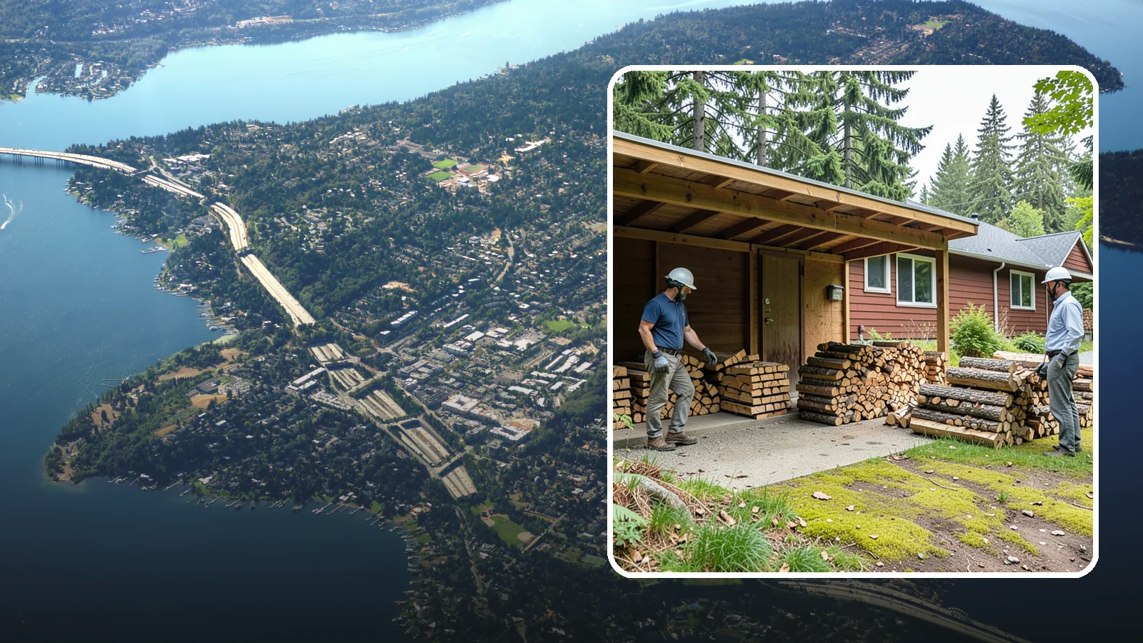 Firewood Quality Inspection in Mercer Island, King County, WA - Our firewood quality inspection evaluates your wood for dryness, sizing, and cleanliness so you get exactly what you paid for.