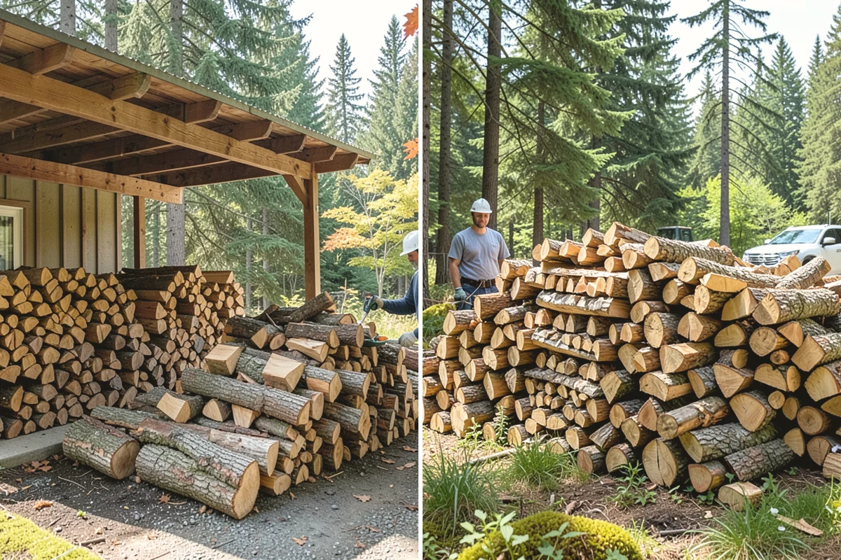 Firewood Quality Inspection in Mercer Island, King County, WA - Arrange an inspection at your location or our yard