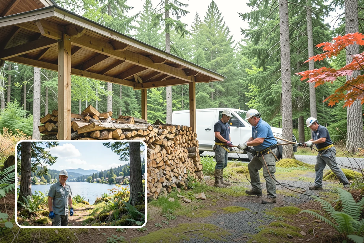 Firewood Quality Inspection in Milton, King County, WA - A complete assessment beyond just moisture