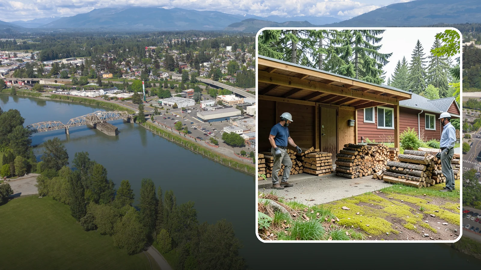Firewood Quality Inspection in Mount Vernon, WA - Our firewood quality inspection evaluates your wood for dryness, sizing, and cleanliness so you get exactly what you paid for.