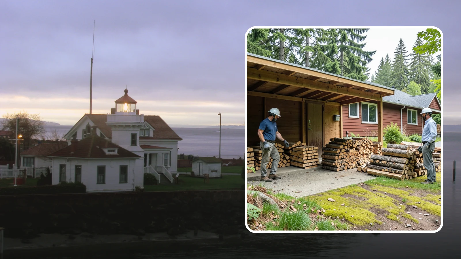 Firewood Quality Inspection in Mukilteo, Snohomish County, WA - Our firewood quality inspection evaluates your wood for dryness, sizing, and cleanliness so you get exactly what you paid for.
