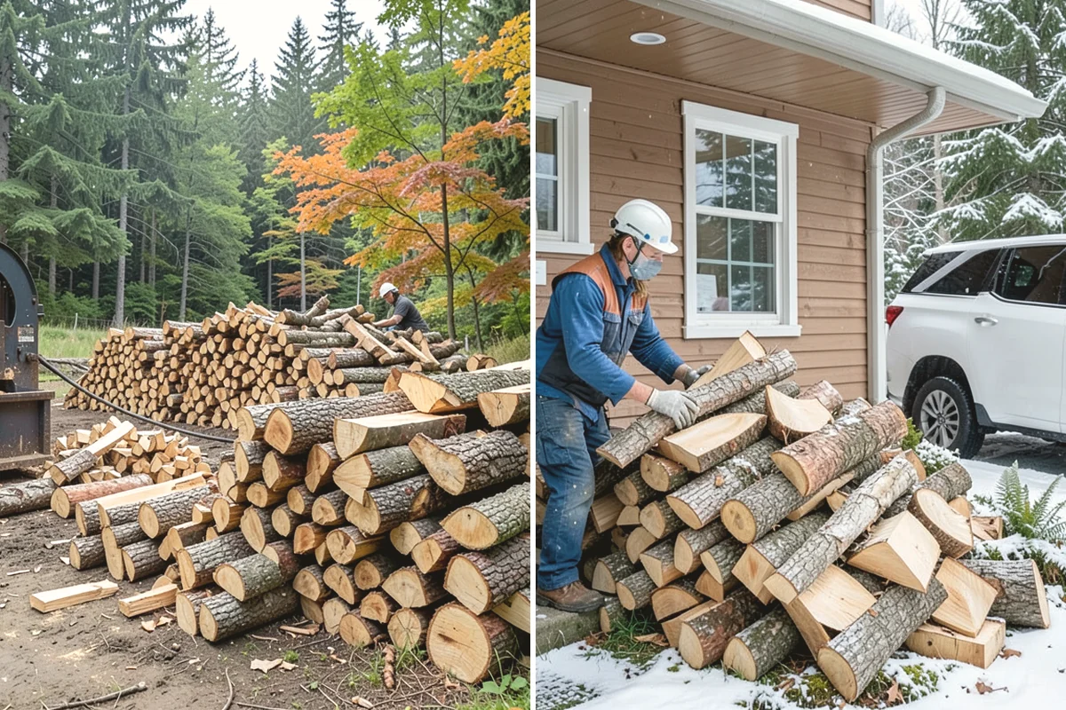 Firewood Quality Inspection in Mukilteo, Snohomish County, WA - Arrange an inspection at your location or our yard
