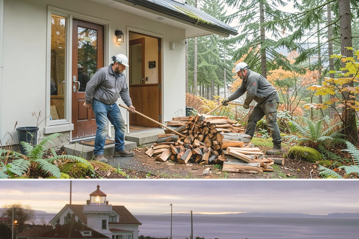 Firewood Quality Inspection in Mukilteo, Snohomish County, WA - Useful year-round, and especially before winter when you want to verify your heating supply.