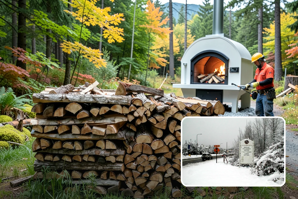 Firewood Quality Inspection in Newcastle, King County, WA - A complete assessment beyond just moisture
