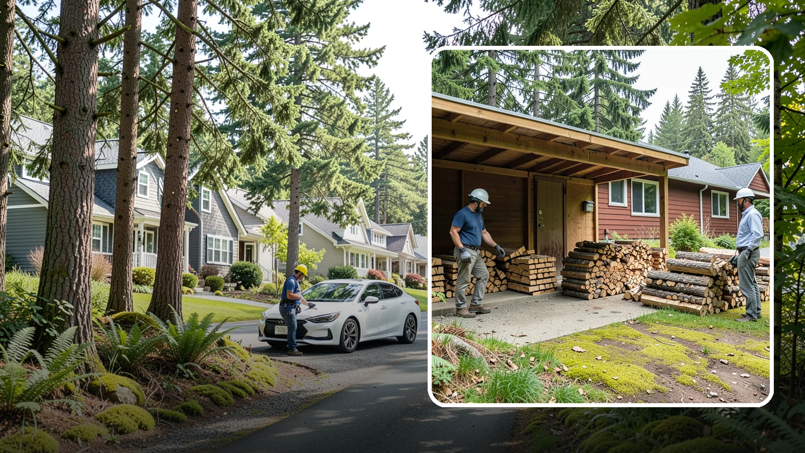 Firewood Quality Inspection in Normandy Park, King County, WA - Our firewood quality inspection evaluates your wood for dryness, sizing, and cleanliness so you get exactly what you paid for.