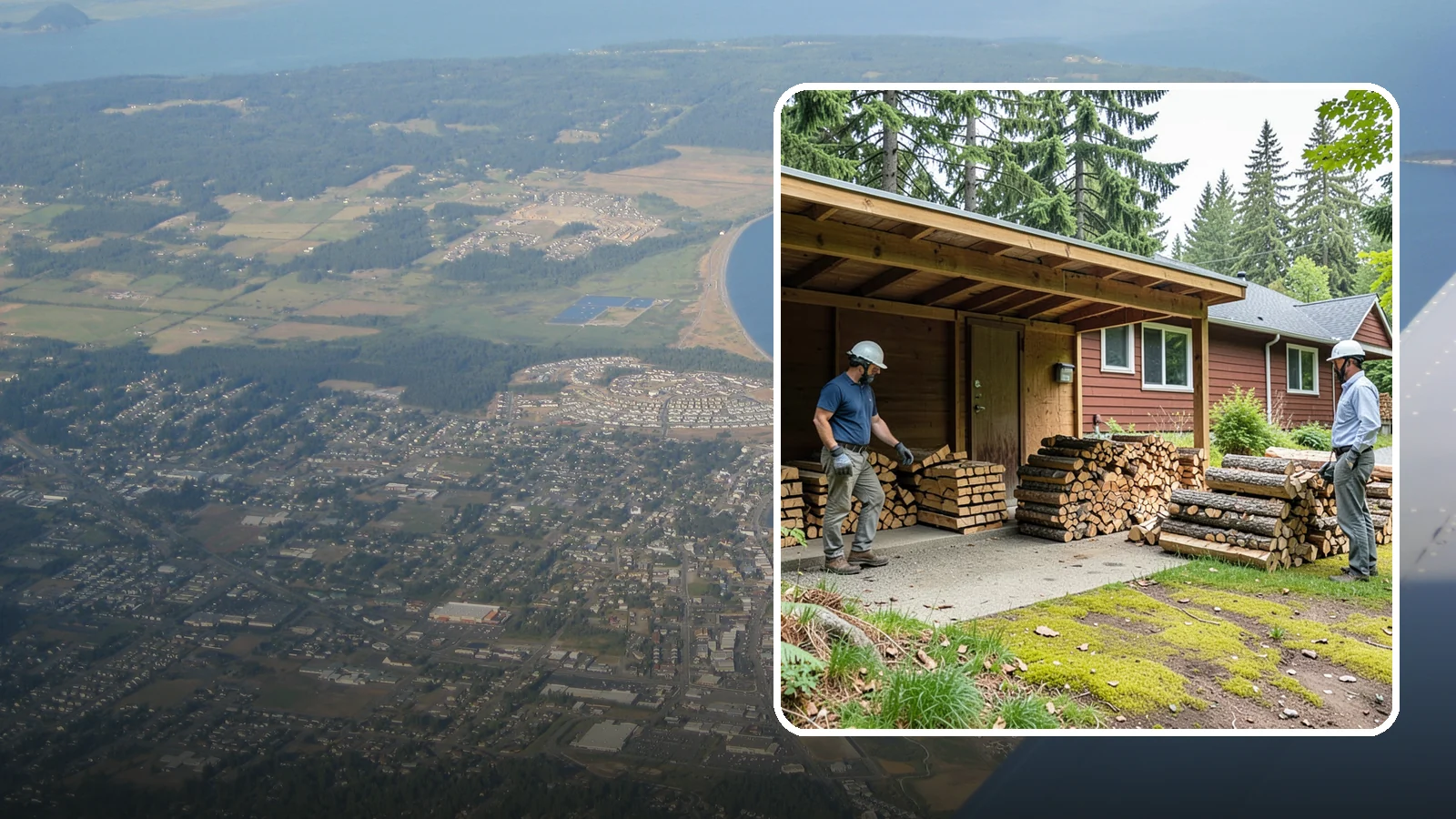 Firewood Quality Inspection in Oak Harbor, Island County, WA - Our firewood quality inspection evaluates your wood for dryness, sizing, and cleanliness so you get exactly what you paid for.