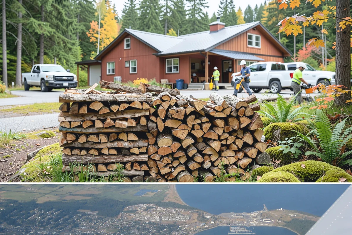 Firewood Quality Inspection in Oak Harbor, Island County, WA - Useful year-round, and especially before winter when you want to verify your heating supply.