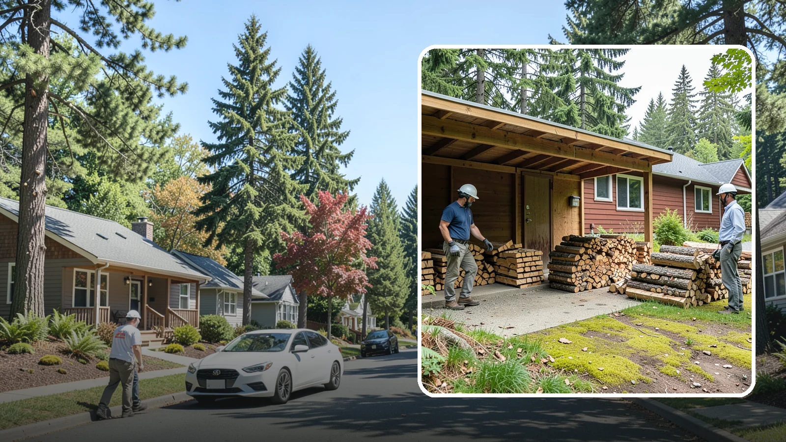 Firewood Quality Inspection in Orting, Pierce County, WA - Our firewood quality inspection evaluates your wood for dryness, sizing, and cleanliness so you get exactly what you paid for.