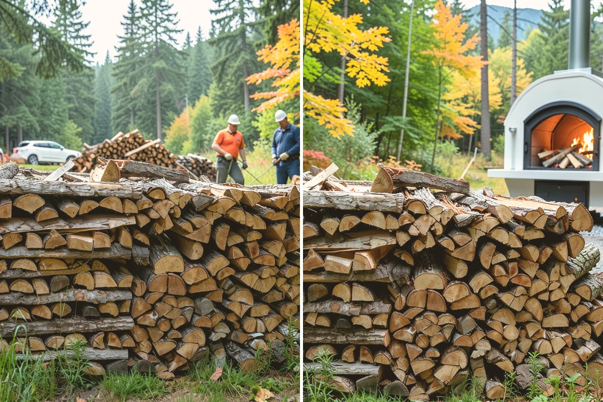 Firewood Quality Inspection in Orting, Pierce County, WA - Arrange an inspection at your location or our yard
