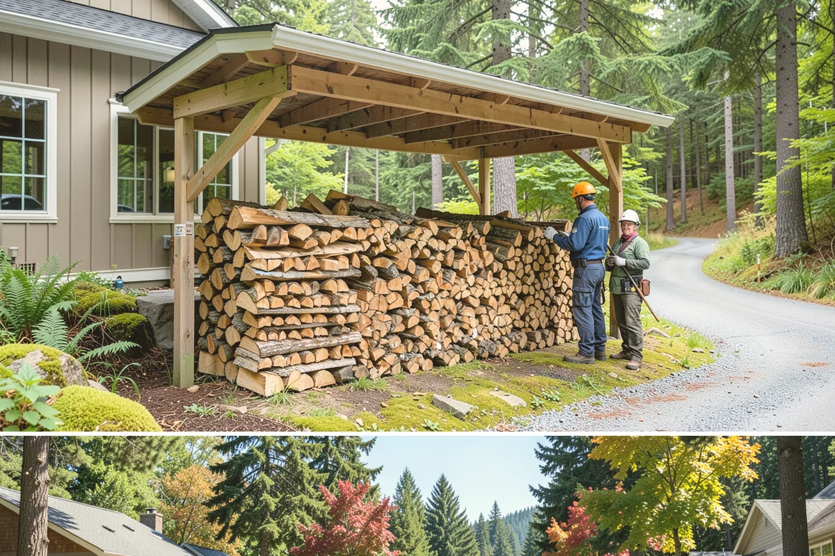 Firewood Quality Inspection in Orting, Pierce County, WA - Useful year-round, and especially before winter when you want to verify your heating supply.
