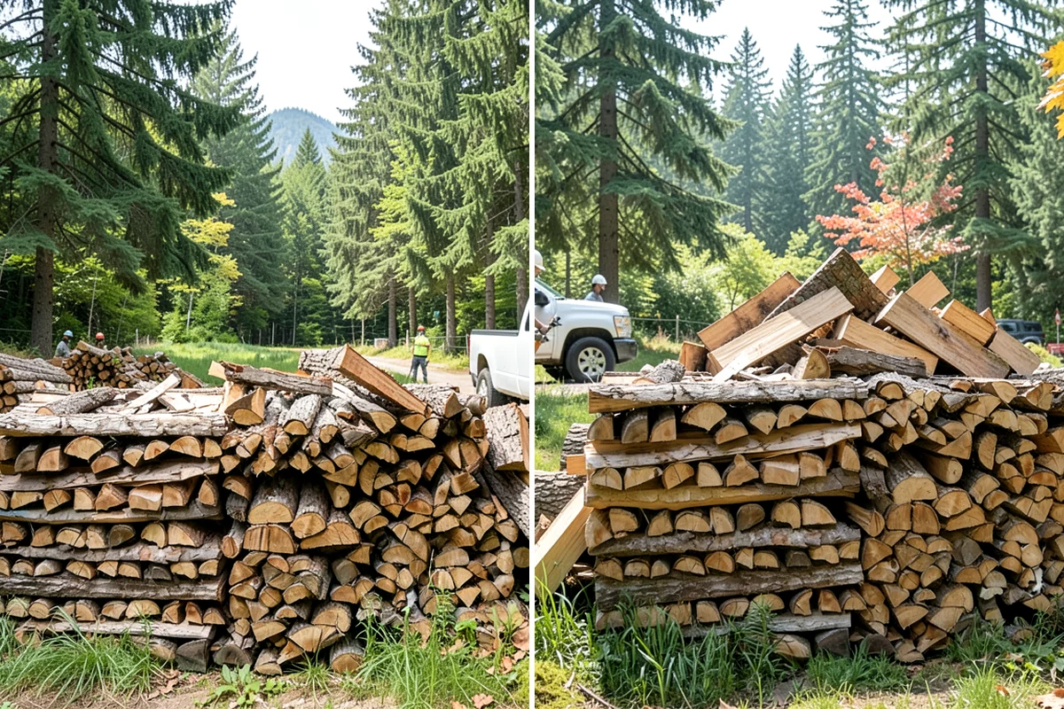 Firewood Quality Inspection in Pacific, King County, WA - Arrange an inspection at your location or our yard