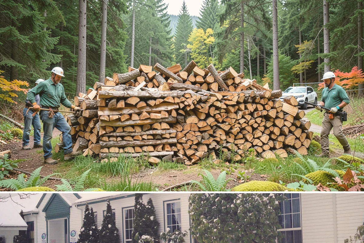 Firewood Quality Inspection in Pacific, King County, WA - Useful year-round, and especially before winter when you want to verify your heating supply.