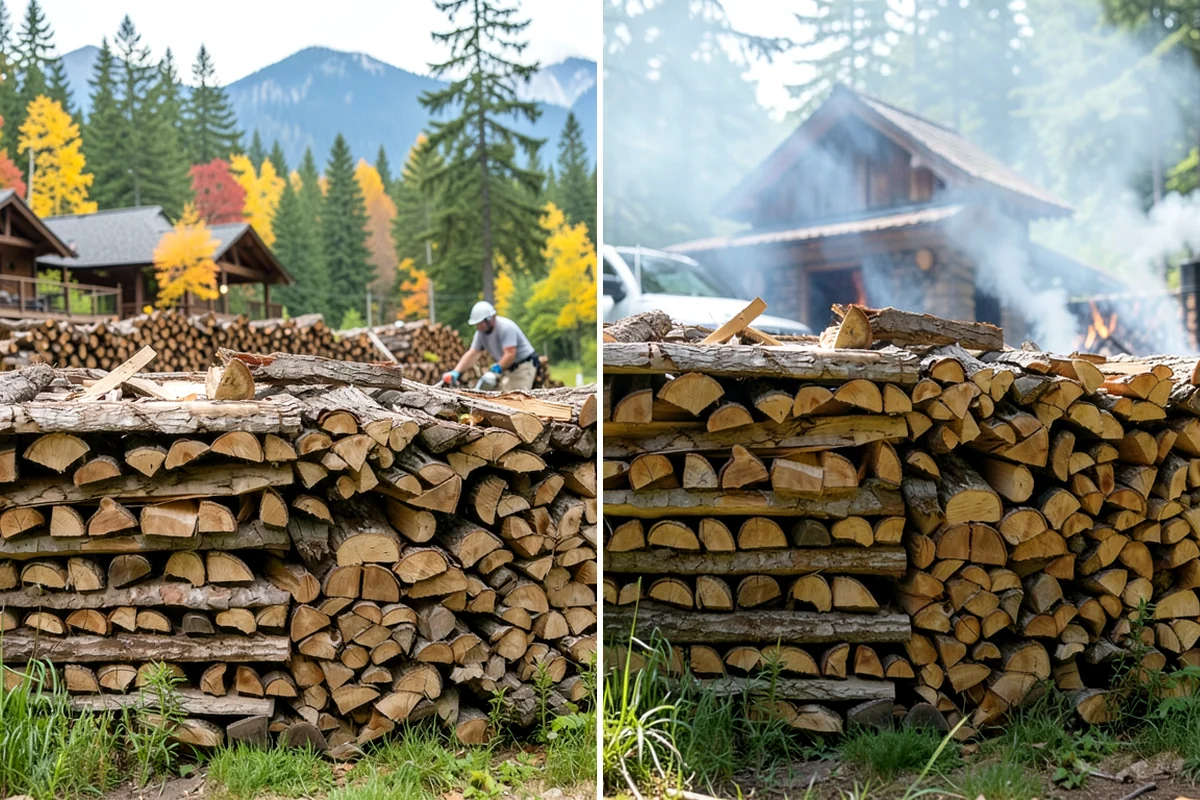 Firewood Quality Inspection in Puyallup, Pierce County, WA - Arrange an inspection at your location or our yard
