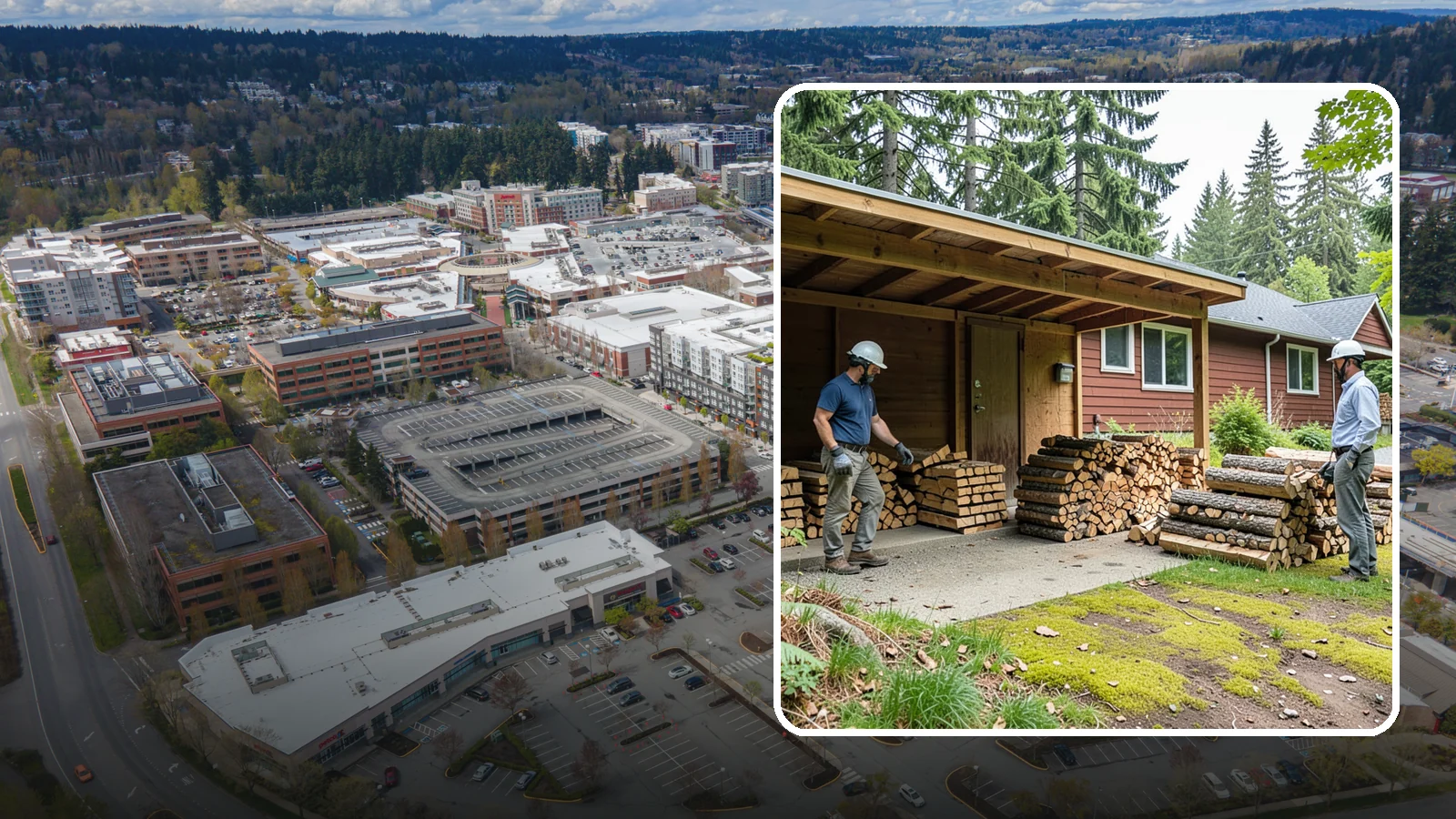 Firewood Quality Inspection in Redmond, King County, WA - Our firewood quality inspection evaluates your wood for dryness, sizing, and cleanliness so you get exactly what you paid for.
