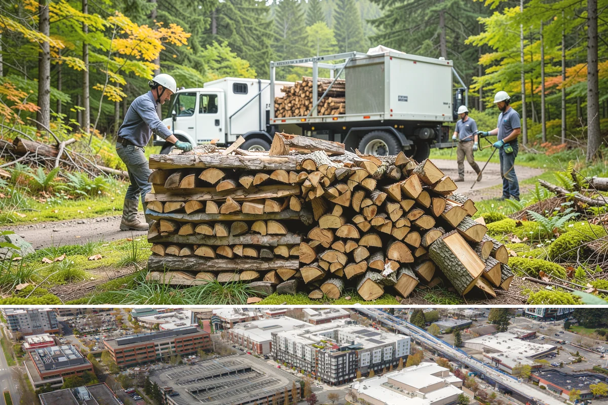 Firewood Quality Inspection in Redmond, King County, WA - Useful year-round, and especially before winter when you want to verify your heating supply.