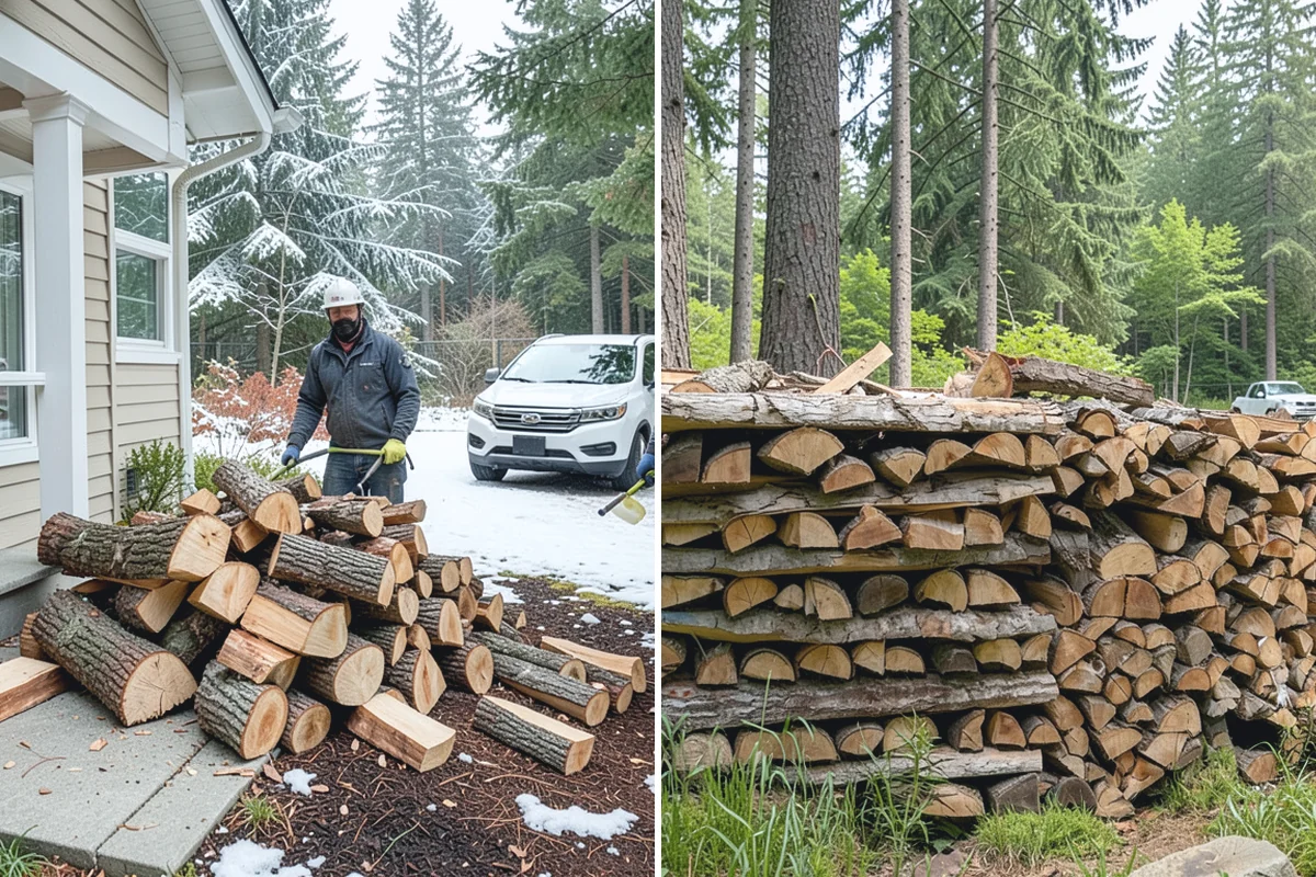Firewood Quality Inspection in Renton, King County, WA - Arrange an inspection at your location or our yard