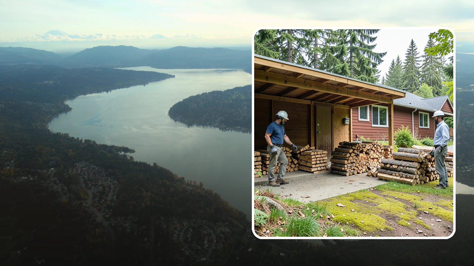 Firewood Quality Inspection in Sammamish, King County, WA - Our firewood quality inspection evaluates your wood for dryness, sizing, and cleanliness so you get exactly what you paid for.