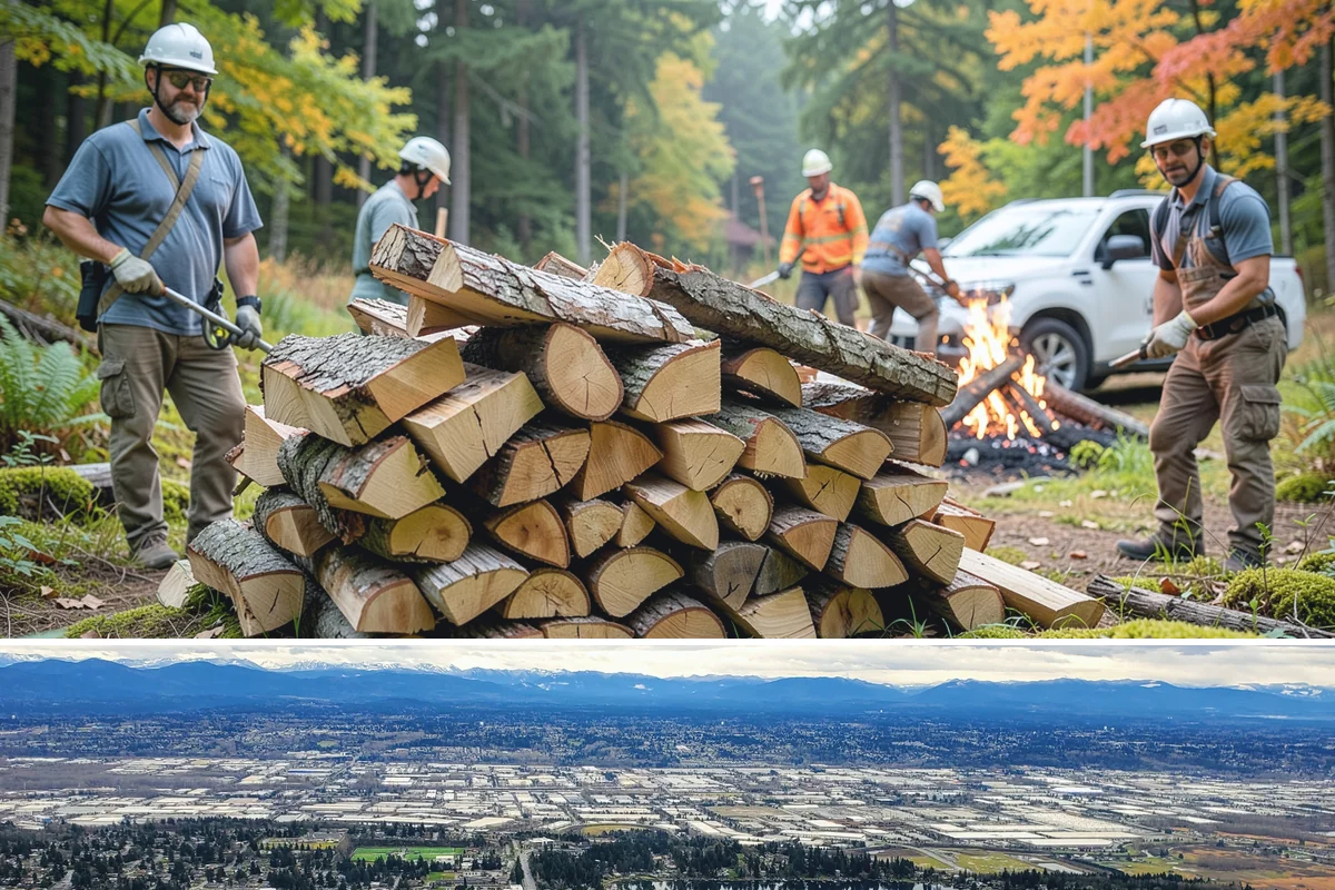 Firewood Quality Inspection in SeaTac, King County, WA - Useful year-round, and especially before winter when you want to verify your heating supply.