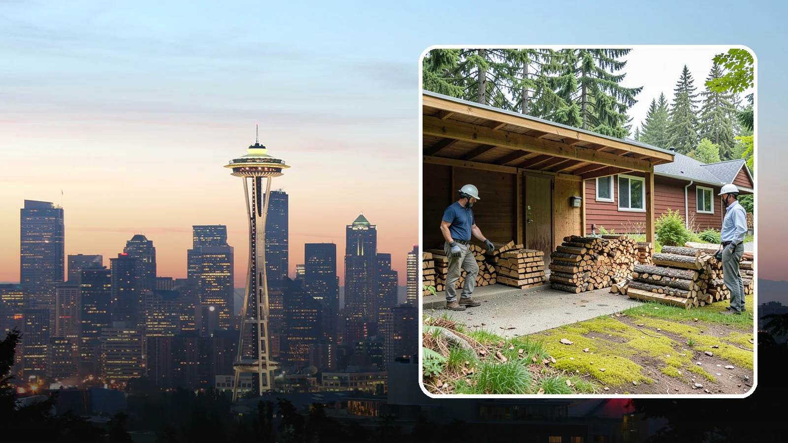 Firewood Quality Inspection in Seattle, King County, WA - Our firewood quality inspection evaluates your wood for dryness, sizing, and cleanliness so you get exactly what you paid for.
