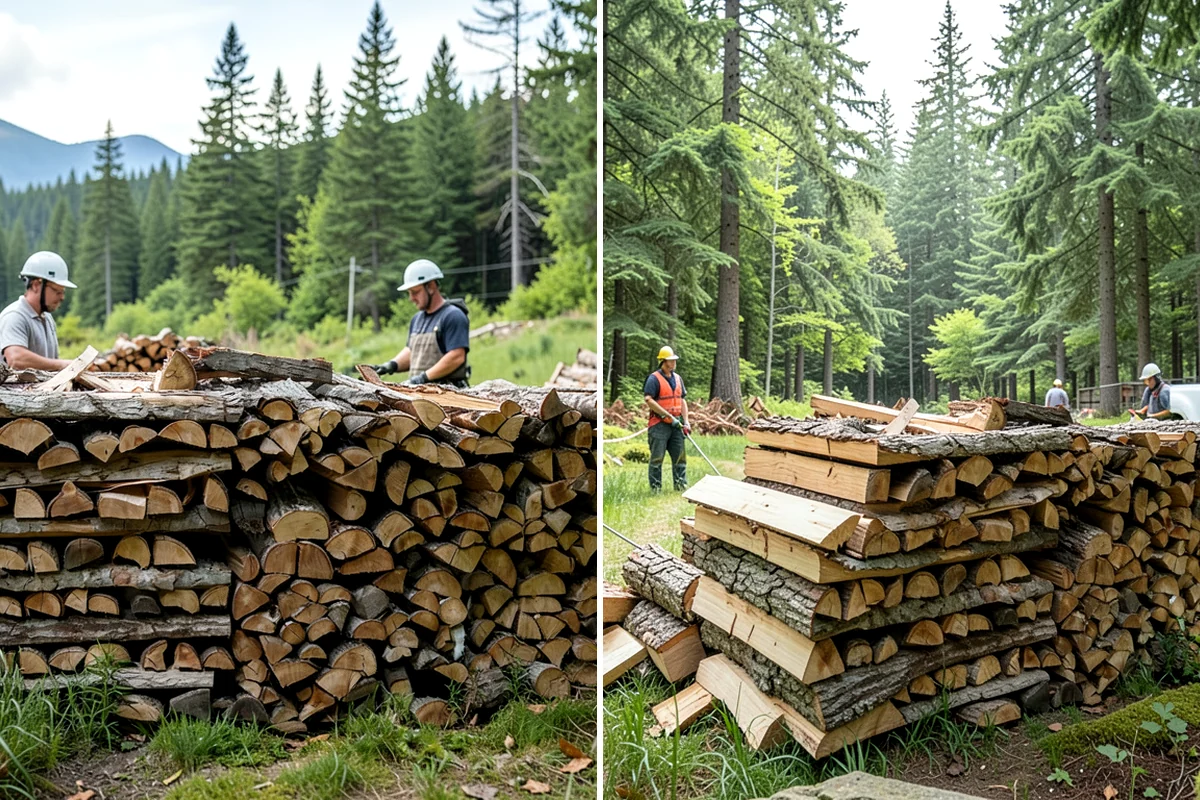 Firewood Quality Inspection in Sedro-Woolley, Skagit County, WA - Arrange an inspection at your location or our yard