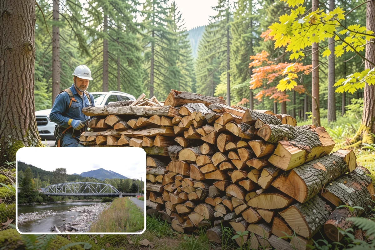Firewood Quality Inspection in Skykomish, King County, WA - A complete assessment beyond just moisture