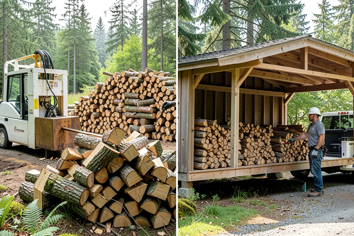 Firewood Quality Inspection in Snoqualmie, King County, WA - Arrange an inspection at your location or our yard
