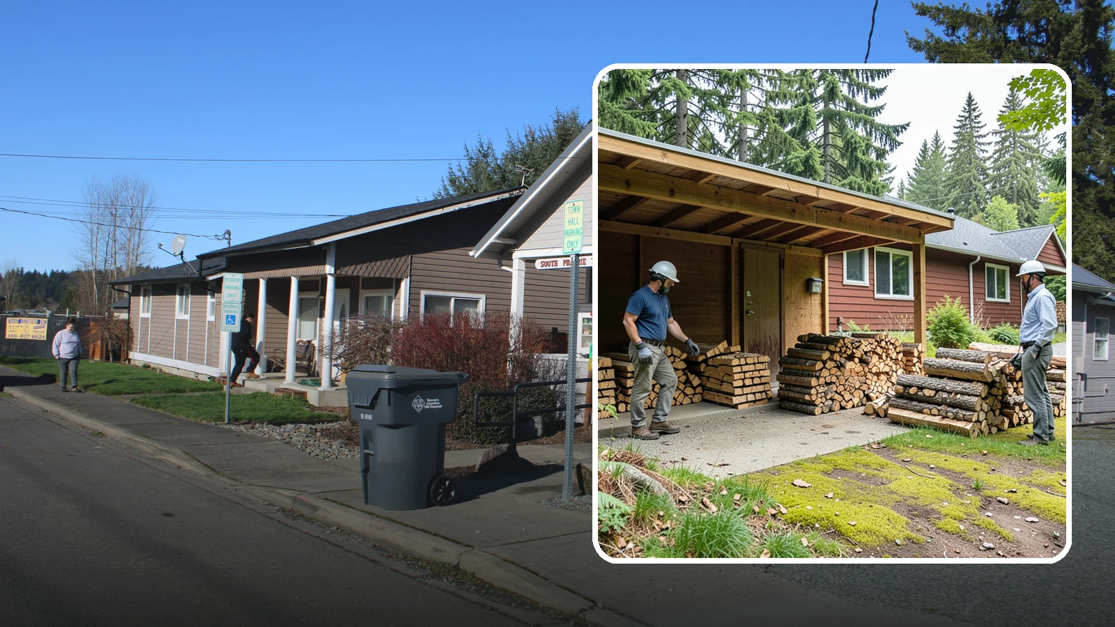 Firewood Quality Inspection in South Prairie, Pierce County, WA - Our firewood quality inspection evaluates your wood for dryness, sizing, and cleanliness so you get exactly what you paid for.