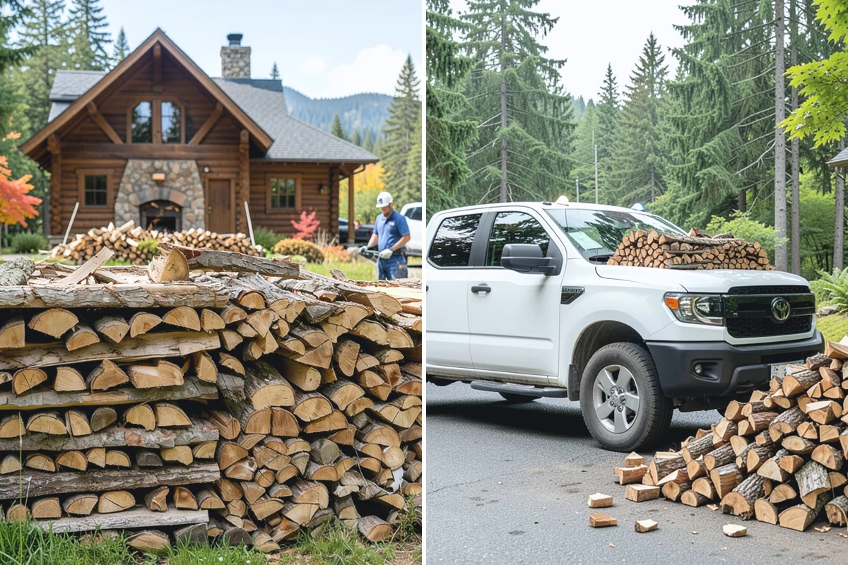 Firewood Quality Inspection in South Prairie, Pierce County, WA - Arrange an inspection at your location or our yard