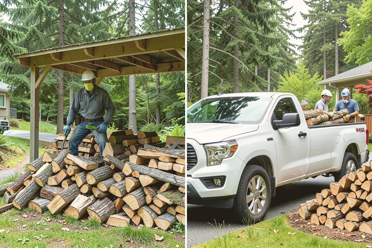 Firewood Quality Inspection in Stanwood, Snohomish County, WA - Arrange an inspection at your location or our yard
