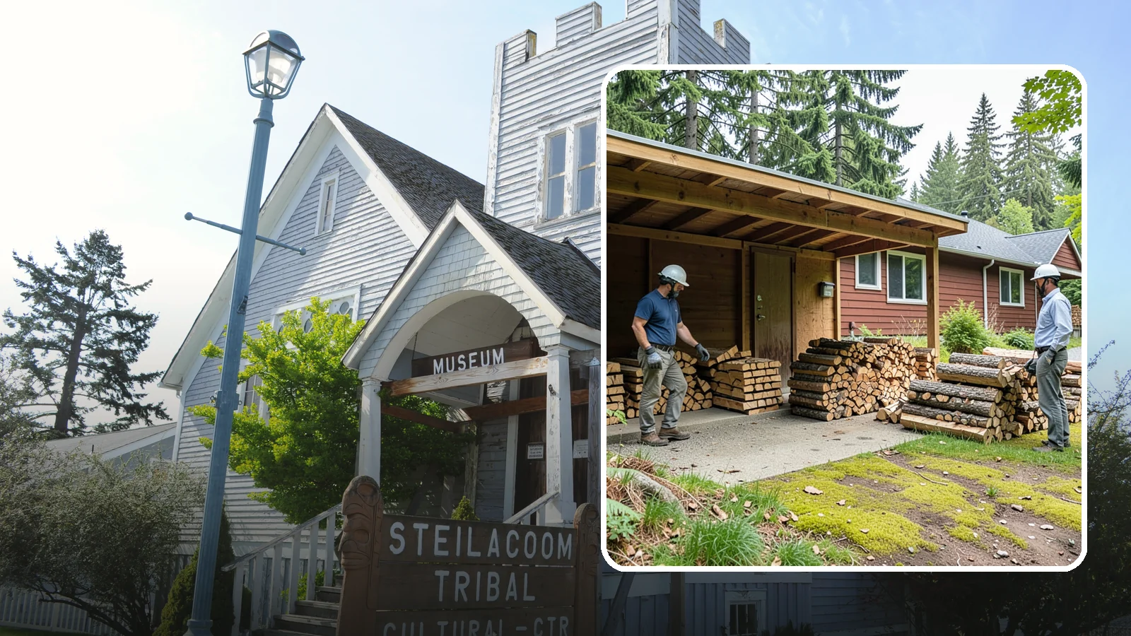 Firewood Quality Inspection in Steilacoom, Pierce County, WA - Our firewood quality inspection evaluates your wood for dryness, sizing, and cleanliness so you get exactly what you paid for.