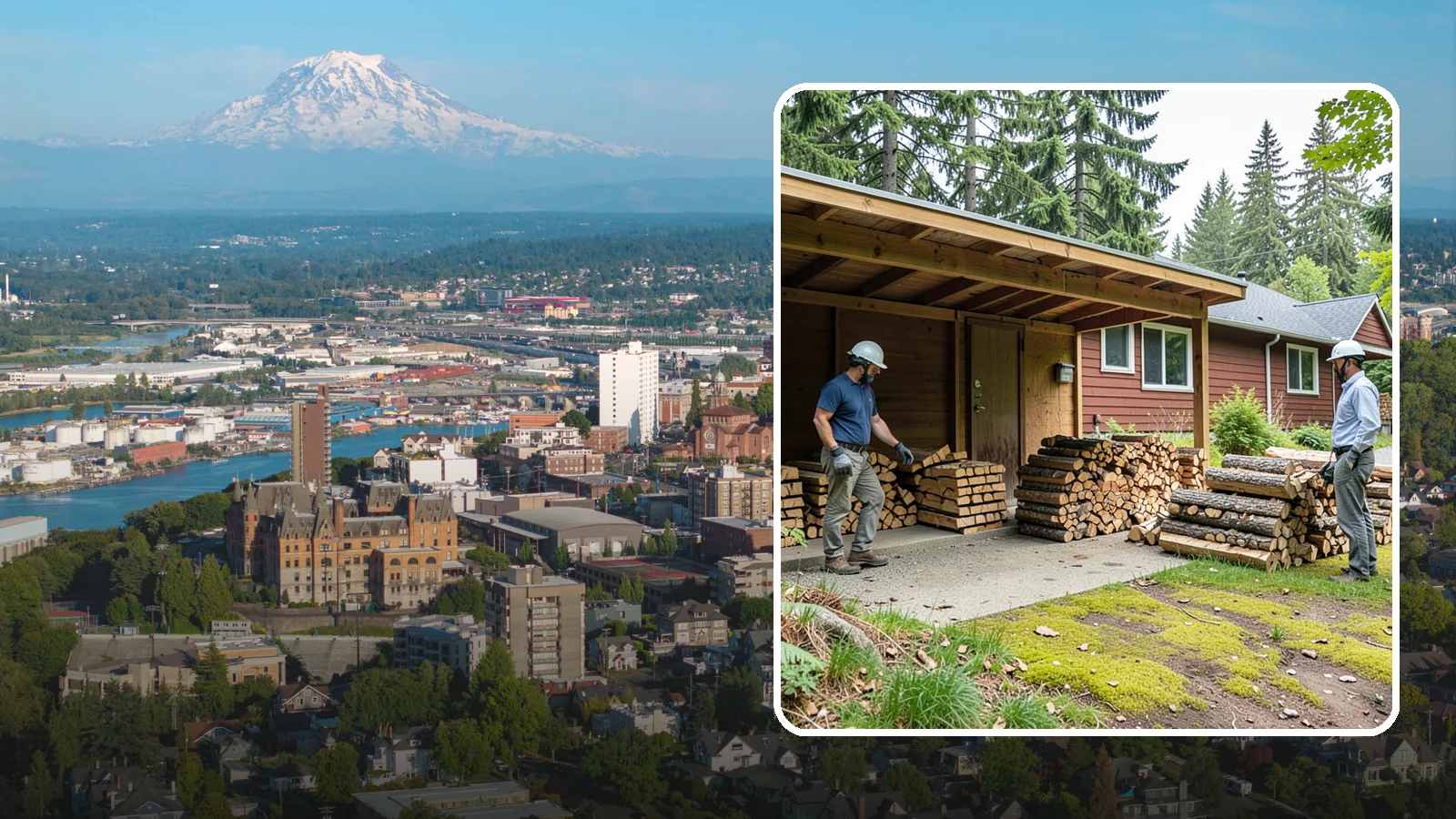 Firewood Quality Inspection in Tacoma, Pierce County, WA - Our firewood quality inspection evaluates your wood for dryness, sizing, and cleanliness so you get exactly what you paid for.