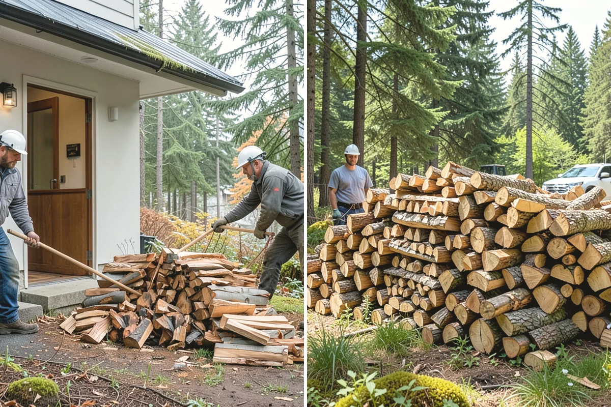 Firewood Quality Inspection in Tacoma, Pierce County, WA - Arrange an inspection at your location or our yard