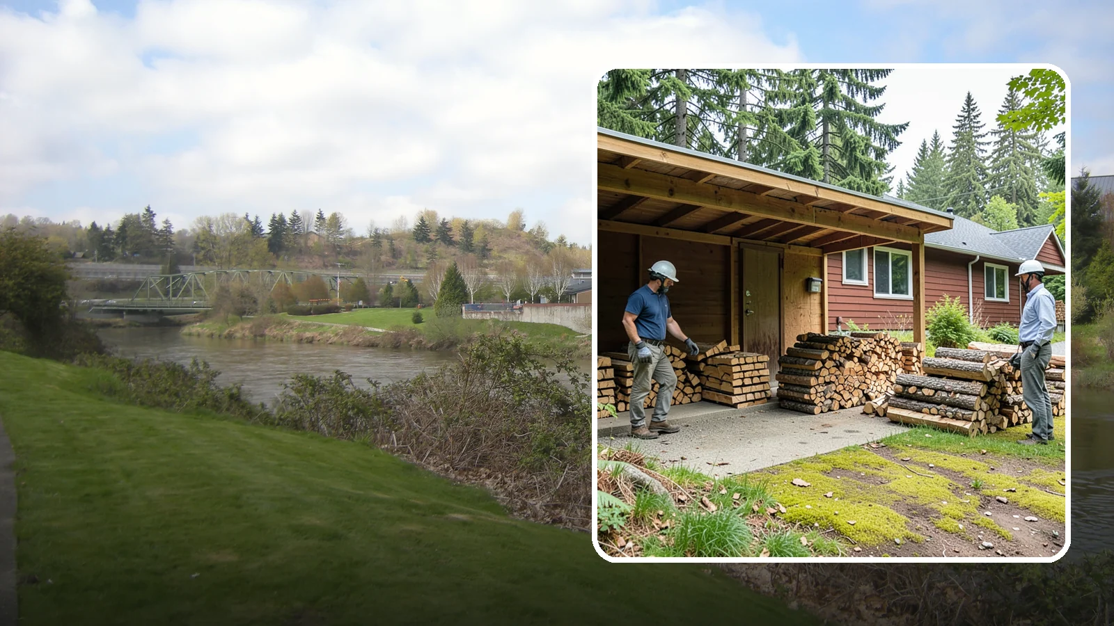 Firewood Quality Inspection in Tukwila, King County, WA - Our firewood quality inspection evaluates your wood for dryness, sizing, and cleanliness so you get exactly what you paid for.