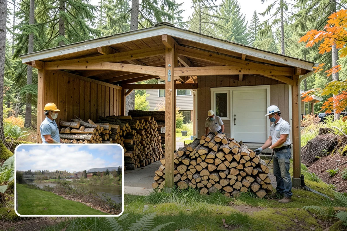 Firewood Quality Inspection in Tukwila, King County, WA - A complete assessment beyond just moisture